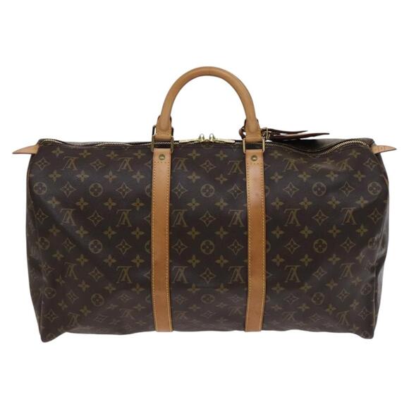 LOUIS VUITTON Monogram Keepall 50 Boston Bag M41426 - Picture 2 of 16